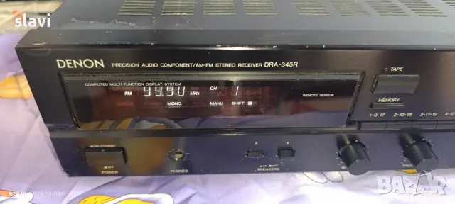 Stereo Receiver Denon, снимка 3 - Ресийвъри, усилватели, смесителни пултове - 48835448