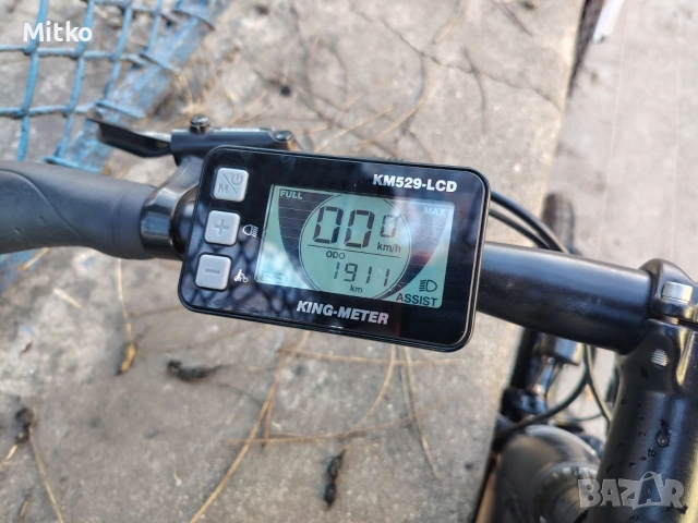 28 цола електрически алуминиев велосипед с 21 скорости усилени капли амортисьори предни като нов , снимка 10 - Велосипеди - 52818762