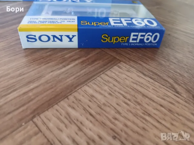 Нови SONY SUPER F 60, снимка 4 - Аудио касети - 46885079