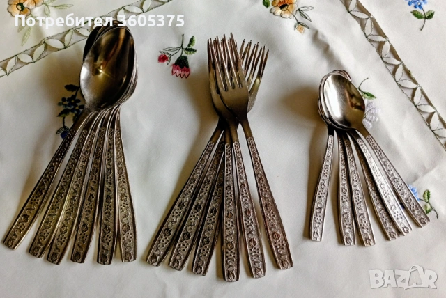 Руски прибори за хранене, снимка 9 - Прибори за хранене, готвене и сервиране - 53304447