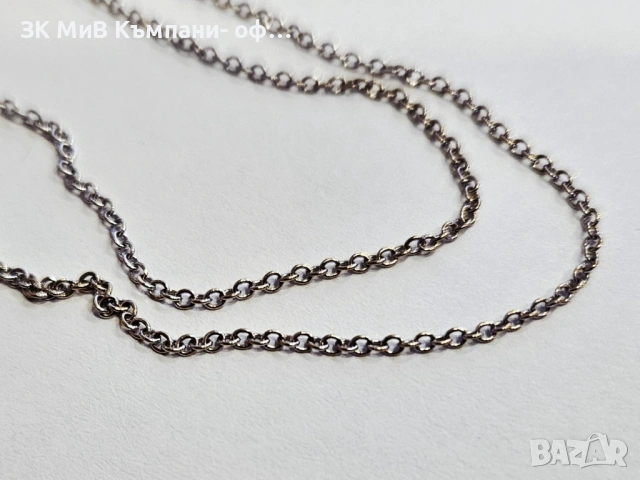 Златен синджир с кръст с 45бр.диаманти 18К. 6.17гр 04600-25, снимка 6 - Колиета, медальони, синджири - 52156456