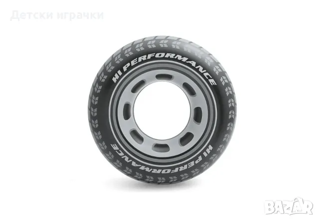 Надуваем пояс Гума, Giant Tire Intex, диаметър 91 см, снимка 2 - Надуваеми играчки - 49899830