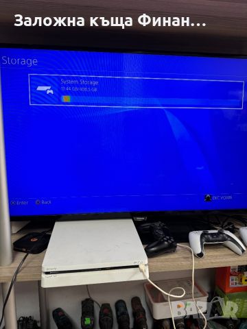 Sony PlayStation 4 500GB+ джойстик, снимка 2 - PlayStation конзоли - 46705029