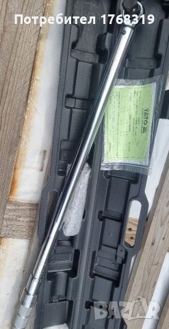 продавам нов динамометричен ключ 3/4 400Nm, снимка 5 - Ключове - 54192113