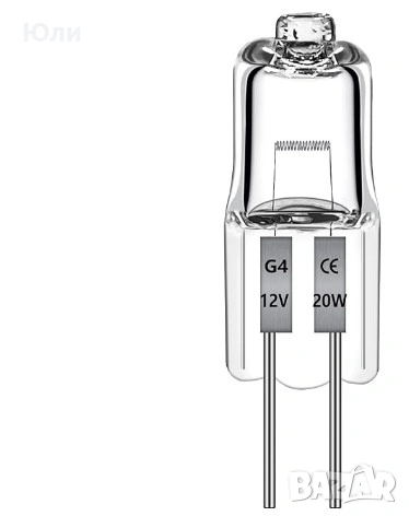 Халогенна ампула G4 12V - 10W, 20W, димируема, 2700К, халогенна крушка, снимка 3 - Крушки - 54253777