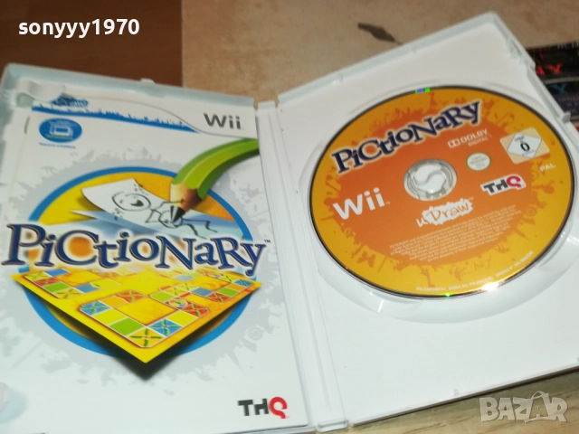 NINTENDO WII-PICTIONARY 2711251750, снимка 2 - Игри за Nintendo - 52564672