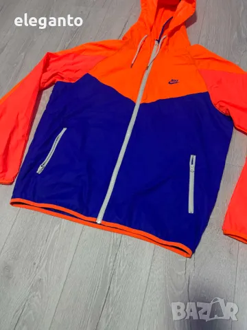 Мъжка вeтровка NIKE Neon SUMMER  WinRUNNER , Л размер , снимка 4 - Спортни дрехи, екипи - 49484045