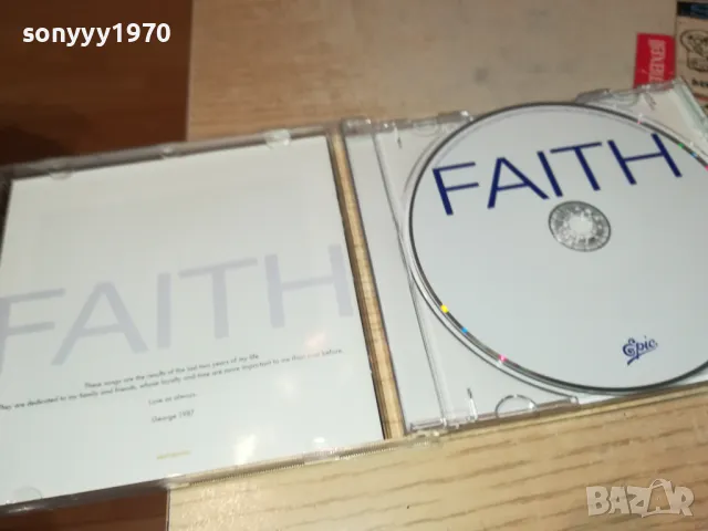 GEORGE MICHAEL FAITH CD 1303250842, снимка 5 - CD дискове - 49474313