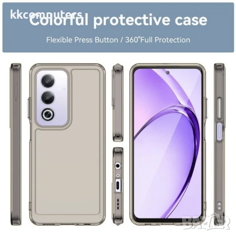 Oppo A80 5G / A3 Pro 5G Силиконов Калъф Transparent /TPU и Протектор, снимка 3 - Калъфи, кейсове - 50738904