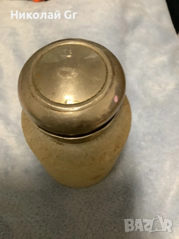 Кутия за чай произведено във Франция изработено. Чрез кракел техника 1920 години, снимка 7 - Антикварни и старинни предмети - 52333339