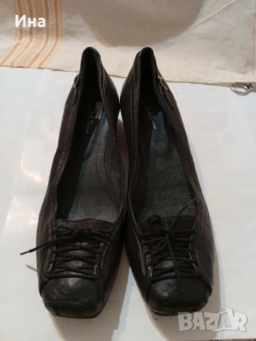 Нови елегантни Dick Boons,черни, н.41-41.5 естествена кожа, снимка 3 - Дамски елегантни обувки - 53713593