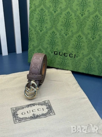колани от естествена кожа в кутия gucci , снимка 4 - Колани - 50595911