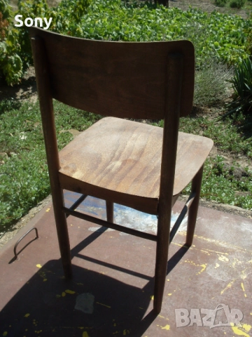 Стари дървени столове и маса., снимка 4 - Антикварни и старинни предмети - 52104084