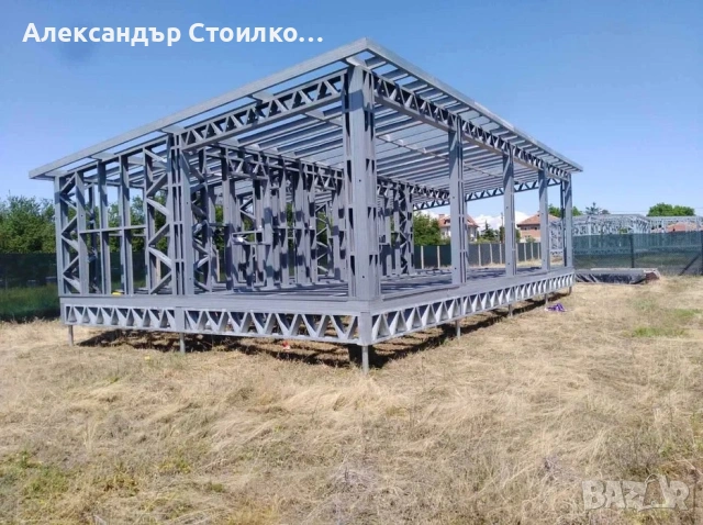Метални основи за сглобяема къща, снимка 6 - Монтажи - 54167604