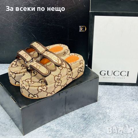 Дамски чехли Gucci от 36 до 41 номер Код D539, снимка 2 - Чехли - 46803742