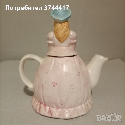 Рядка находка Очарователен винтаж чайник изработен от Shawnee Pottery само за декоративни цели , снимка 5 - Декорация за дома - 44961675