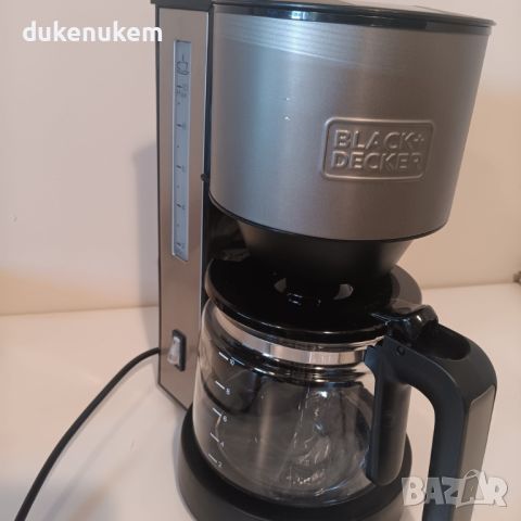 Кафеварка Black and Decker BXCO870E, 870W, 1.25L, снимка 9 - Кафемашини - 46470283