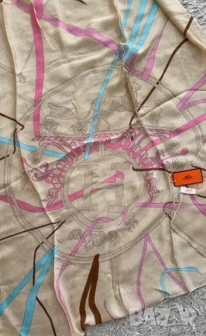 Шол Hermes Louis Vuitton LV, снимка 3 - Шалове - 38114041