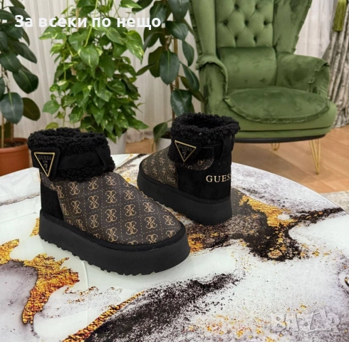 Guess Дамски Меки Топли Зимни Боти Гес - Налични Различни Цветове Код E1131, снимка 2 - Дамски боти - 52658331