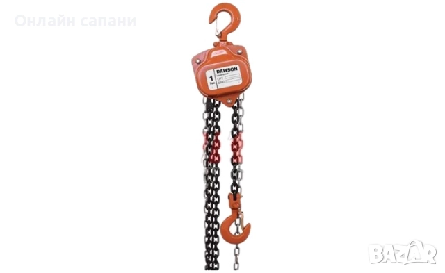 Верижен телфер талия механичен от 1000 кг до 5000 кг, снимка 3 - Други машини и части - 26203895