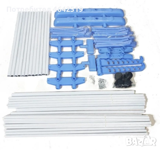 Сгъваем сушилник за дрехи на колелца – практична стойка за сушене на пране, снимка 8 - Други стоки за дома - 52379359