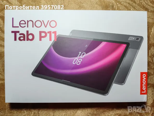 Таблет LENOVO Tab P11 2ND WI-FI ZABF0054GR WI-FI, 128 GB, 11.5 ", RAM 6 GB , снимка 1 - Таблети - 48586365