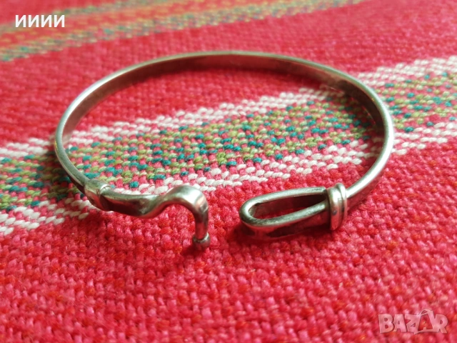 Сребърна гривна 925, снимка 2 - Гривни - 53736613