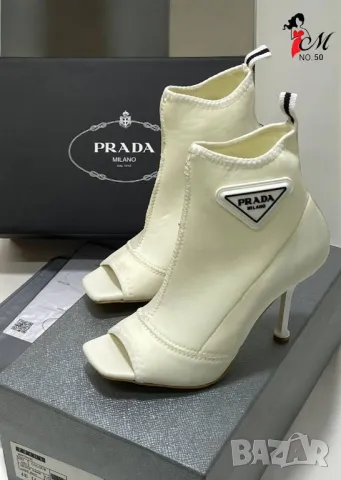 летни боти prada milano , снимка 2 - Дамски боти - 46968561