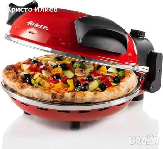 Печка Фурна за пица Ariete Готова пица за 4 минути 400 градуса 32 см диаметър, снимка 1
