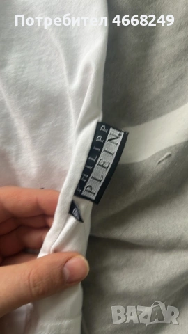 Тениска Филип Плейн , снимка 5 - Тениски - 53370337