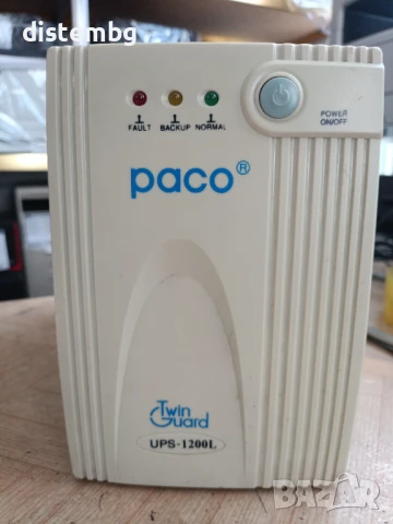Непрекъсваемо токозахранващо устройство UPS Paco TwinGuard UPS-1200L
