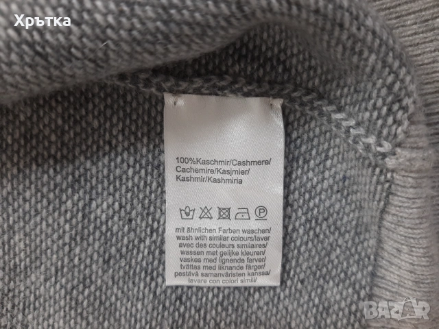Peter Hanh - Мъжка жилетка от 100% кашмир размер 54 / XL, снимка 8 - Пуловери - 53638711