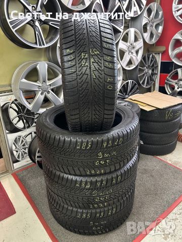 Гуми Зимни 4 броя 285/45/20 Goodyear 9 мм, снимка 1 - Гуми и джанти - 46294551