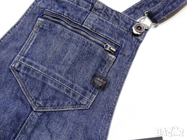 Нови G-star Raw Midge Short Overall WMN Дамски Къс Дънков Гащеризон , снимка 6 - Гащеризони - 45224189