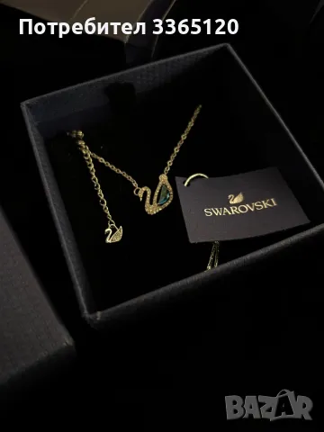 Колие Swarowski, снимка 3 - Колиета, медальони, синджири - 50175117