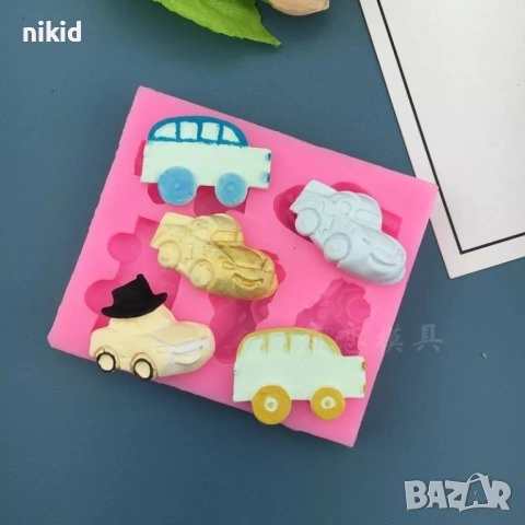 Макуин маккуин cars колите Коли малка кола автомобил форма, снимка 2 - Форми - 17239044