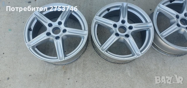 джанти с датчици на винтилите за Рено, Пежо, Ситроен, Дачия 16цола, снимка 2 - Гуми и джанти - 51007127