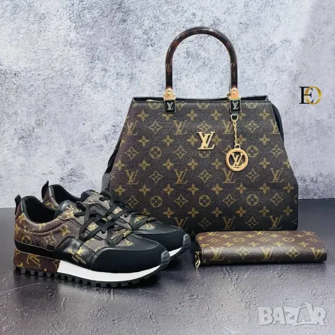 дамски маратонки, чанта и портмоне louis vuitton , снимка 9 - Чанти - 46861144