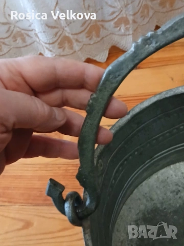 Стар ретро бъкърен котел , снимка 12 - Антикварни и старинни предмети - 53246714