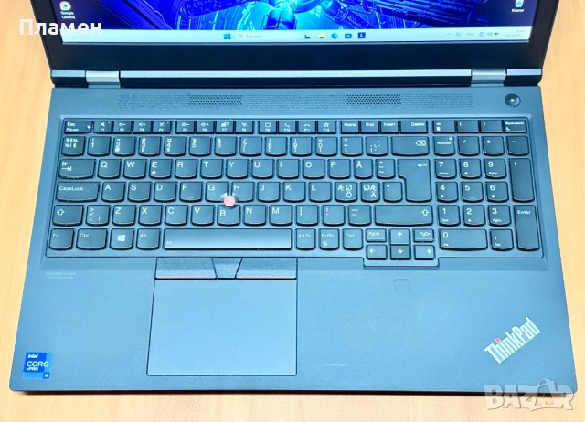 15.6"FHD IPS/i9-11950H/64GB/512GB/RTX A4000 - 8GB/Lnv ThinkPad P15 G2, снимка 5 - Лаптопи за работа - 52651390