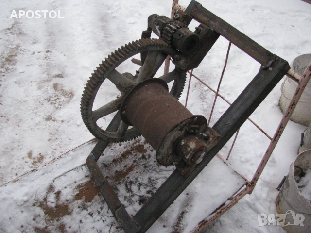 ръчна лебедка за лодка 