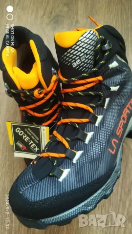 La Sportiva Aequilibrium Hike GTX Carbon/Papaya , снимка 7 - Спортни обувки - 47104889