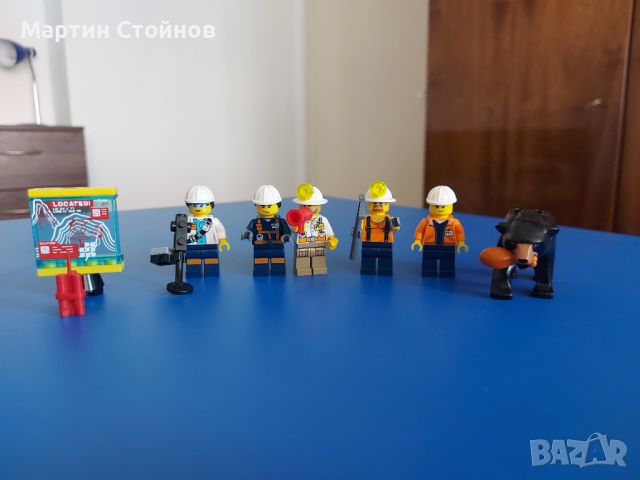 Лего Сити Мина/Lego City Mining Experts Site, снимка 4 - Конструктори - 46683610