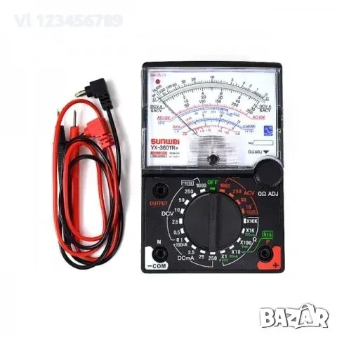Мултиметър Yx-360tr N мултитестър мултисет комбиниран уред , снимка 5 - Други инструменти - 53838221