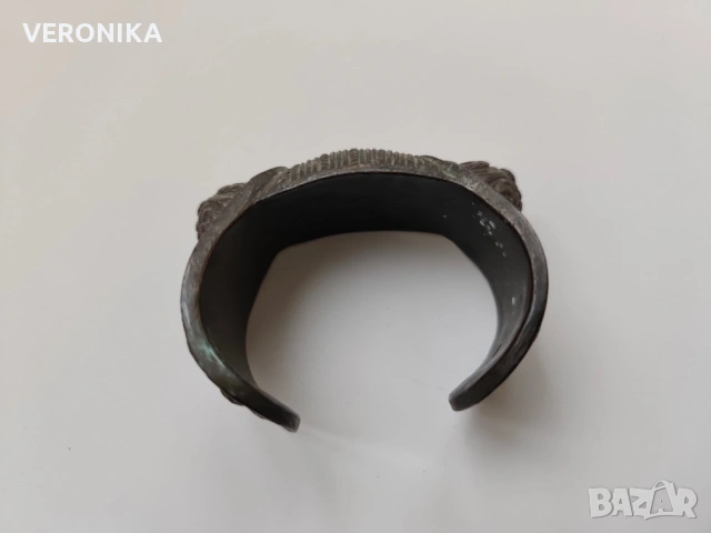 Възрожденска гривна Рогатка, снимка 2 - Антикварни и старинни предмети - 54282130