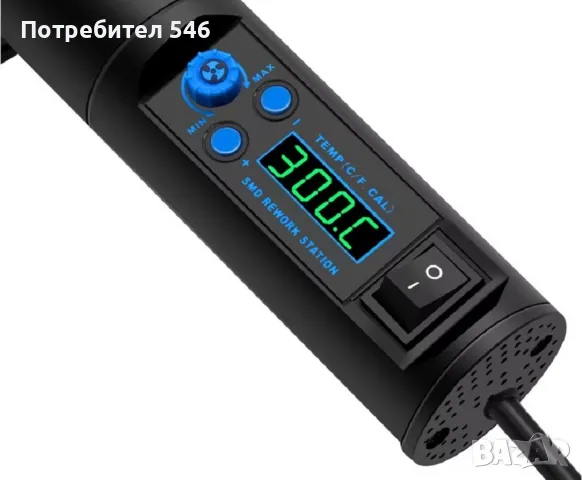 Поялник с горещ въздух, снимка 2 - Друга електроника - 49793902