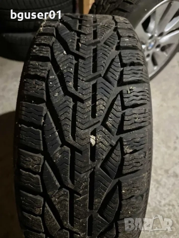 Продавам комплект 4 броя зимни гуми с джанти Kormoran, снимка 3 - Гуми и джанти - 52212310