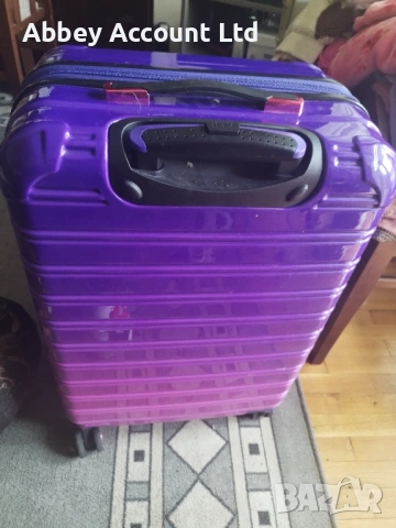Куфар за пътуване iFly,розово- лилав, снимка 3 - Куфари - 54015396