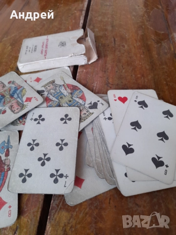 Стари карти за игра #2, снимка 4 - Други ценни предмети - 51513387