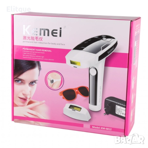 Фотоепилатор за тяло със сменяща се глава 